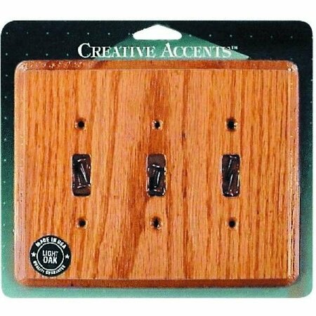 JACKSON Contemporary Light Oak Switch Wall Plate 903L